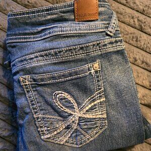 WallFlower Luscious Curvy Bootcut Jeans for Women, Mid-Rise Insta Stretch sz 11